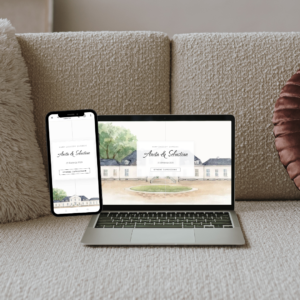 Zaproszenia ślubne seria dworska